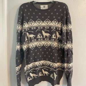 PacSun Wolf Sweater